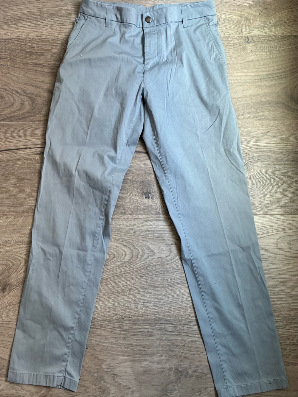 Bird Dogs Boom For Your Boomstick Pants Mens 30x30 Gray Chino Unlined Golf Tech